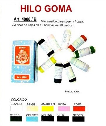 BOBINA HILO ELÁSTICO
